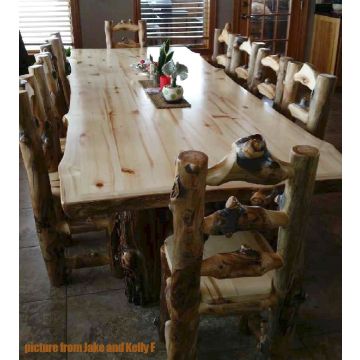 Rustic Aspen Dining Table