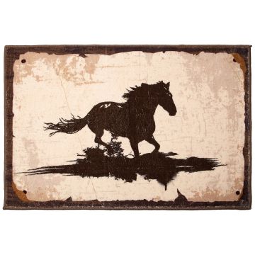Running Horse Small Area Rug