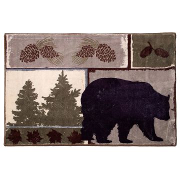 Vintage Bear Small Area Rug