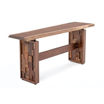Modern Rustic Live Edge Sofa Table