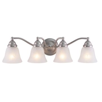 Standford 4-Light Brushed Nickel Vanity Light