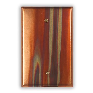 Stellar 1 Blank Copper Switch Plate