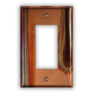 Stellar 1 Rocker/GFI Copper Switch Plate