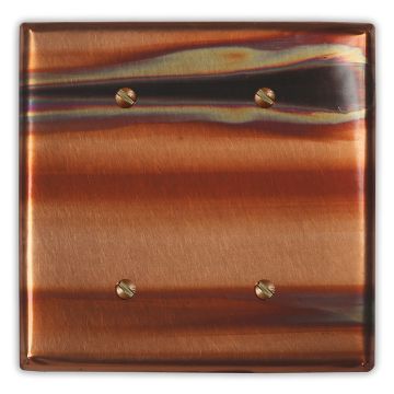 Stellar 2 Blank Copper Switch Plate