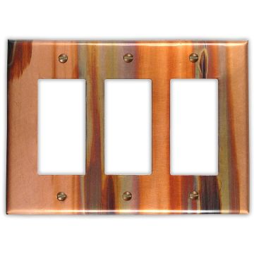 Stellar 1 Rocker/GFI Copper Switch Plate