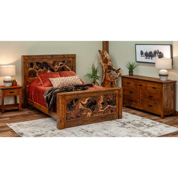 Knotty Suar Cavern Bed