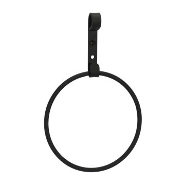 Wrought Iron Plain Towel Ring