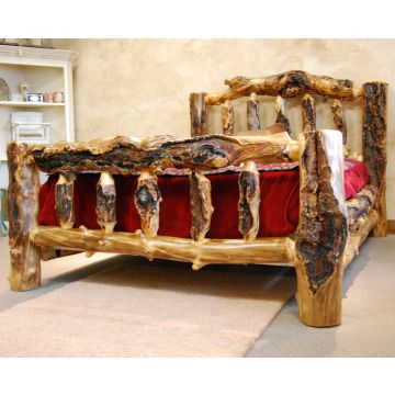 True Blood Extremely Gnarly Aspen Log Bed