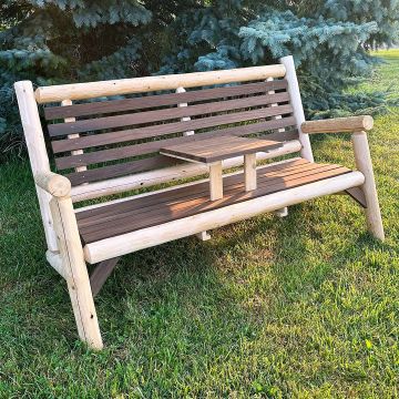ThermaFusion Outdoor Cedar Tete-A-Tete