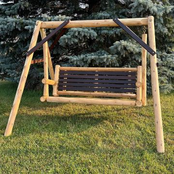 ThermaFusion Outdoor Cedar Yard Swing