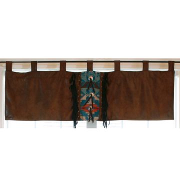 Turquoise Chamarro Valance