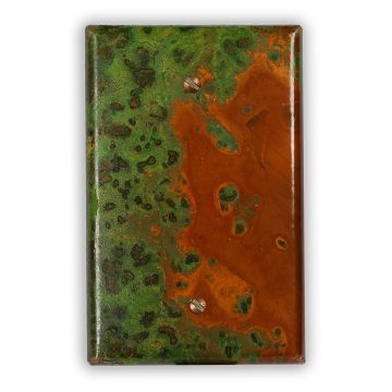 Verde 1 Blank Copper Switch Plate