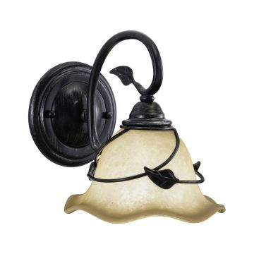 Vine 1-Light Oil Shale Vanity Light