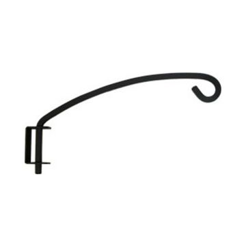 12"D Wrought Iron Plant Hanger with Bracket