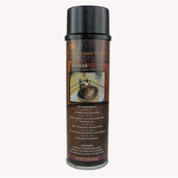 Copper Sink Wax and Cleaner Spray Can