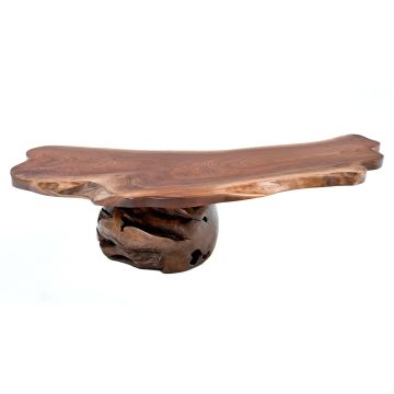 Cantilevered Slab Coffee Table