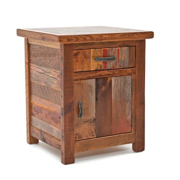 Back to the Barn Enclosed Reclaimed Barn Wood Nightstand
