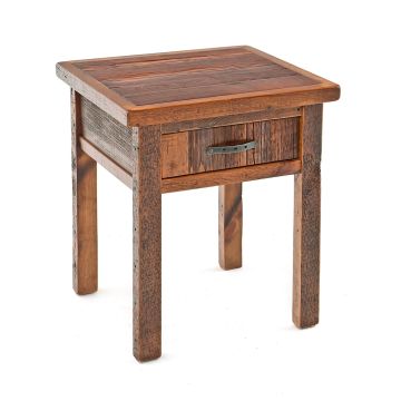 Back to the Barn 1 Drawer Reclaimed Barn Wood Night Stand