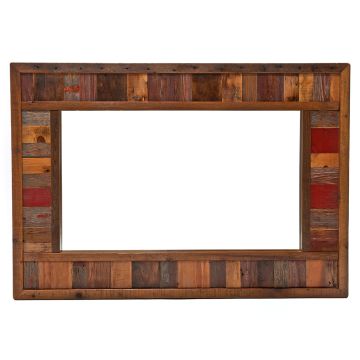 Back To The Barn Reclaimed Barn Wood Dresser Mirror