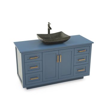 Modern Blue Vanity