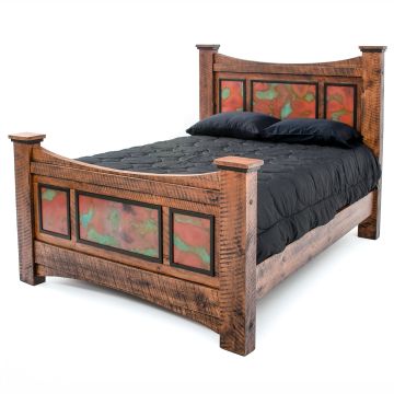Copper Mesa Triple Copper Panel Bed