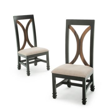 Contemporary Hourglass Dining Chair
