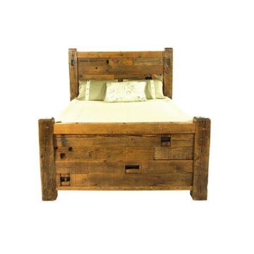 Western Traditions Elite Reclaimed Wood Bed