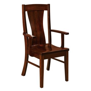 Westin Double Bent Barrel Dining Arm Chair