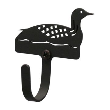 Wrought Iron Loon Wall Hook