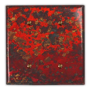 Wildfire 2 Blank Copper Switch Plate