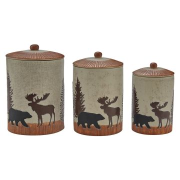Wilderness Trail Rustic Canister Set