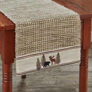 Wilderness Trail Rustic Table Runner