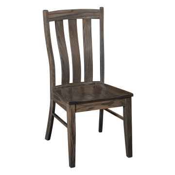 Willow Springs Deep Bend Dining Side Chair - Grey Flannel Finish
