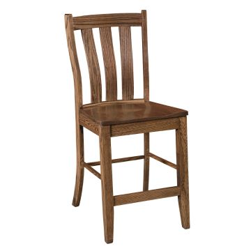 Willow Springs Deep Bend Bar Stool - Stationary