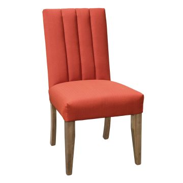 Wittenburg Modern Upholstered Dining Chair - Sandstone Finish - (Discontinued Upholstery)