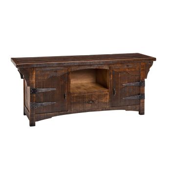 Woodland Park 2 Door 1 Drawer Rustic TV Stand 