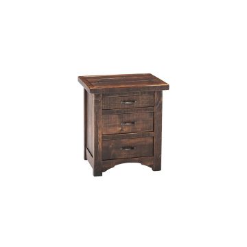Woodland Park 3 Drawer Nightstand 