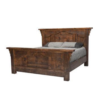 Woodland Park Rustic Panel Bed 