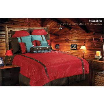 Cheyenne Red Bedding Collection