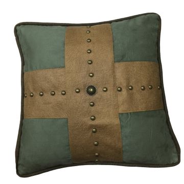 Las Cruces OO Studded Pillow
