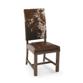 Cow skin dining best sale chairs