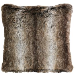 Chinchilla Faux Fur Accent Pillow