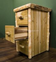 Cedar Lake Log File Cabinets