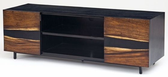 Urban Rustic Collection Entertainment Center Design #6