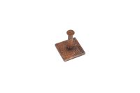 Hand Hammered Copper Single Hook