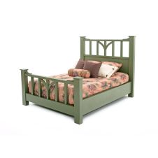 Painted Cottage Sunrise Bed - Sea Mist Green