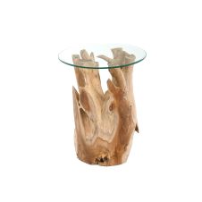 Natural Wood Branch Table