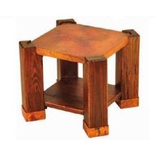 Phoenix Hammered Copper End Table