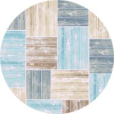 Salty Seas Aqua Area Rugs