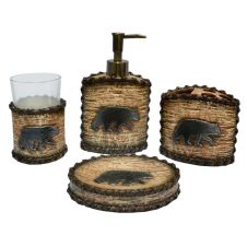 4 PC Bear Bath Set